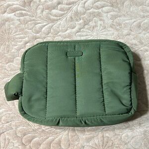 Green Makeup Bag/Tech Case